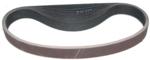 Magnate R1X30S22 1" x 30" Closed Coat Sanding Belt, Aluminum Oxide - 220 Grit; 10 Belts/Pkg; X Weight; Resin Bond Polyester/Cotton Backings; Closed Coat