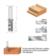 Amana RC-1080 CNC Insert Straight Plunge Router Bits - 2 Flute - 5/8" Cutting Diameter; 30mm Cutting Height; 1/2" Shank Diameter; 3-3/8" Overall Length; AMA-30 Replacement Knife