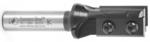Amana RC-1084 CNC 2-Flute Insert Straight Plunge Router Bit - 3/4" Cutting Diameter; 30mm Cutting Height; 1/2" Shank Diameter; 3-3/8" Overall Length; RCK-30 Replacement Knife