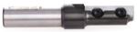 Amana RC-1154 CNC 1-Flute Insert Straight Plunge Router Bit - 1/2" Cutting Diameter; 30mm Cutting Height; 1/2" Shank Diameter; 3-1/4" Overall Length; AMA-30 Replacement Knife