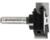 Amana RC-2245 Spoilboard Surfacing - 1-1/4" Cutting Diameter; 12mm Cutting Height; 1/4" Shank Diameter; 1-11/16" Overall Length; HMA-12 Replacement Knife; 2-Wing Insert Carbide Knife, Rabbeting Flycutter, Leveler & Surface Planer