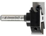 Amana RC-2245 Spoilboard Surfacing - 1-1/4" Cutting Diameter; 12mm Cutting Height; 1/4" Shank Diameter; 1-11/16" Overall Length; HMA-12 Replacement Knife; 2-Wing Insert Carbide Knife, Rabbeting Flycutter, Leveler & Surface Planer
