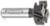 Amana RC-2247 Mini Spoilboard Surfacing - 1-1/4" Cutting Diameter; 27/64" Cutting Height; 1/2" Shank Diameter; 2-17/64" Overall Length; replacement knives: use AMANA RCK-450, RCK-452 for MDF