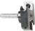 Amana RC-2248 Spoilboard Surfacing - 1-1/2" Cutting Diameter; 12mm Cutting Height; 1/4" Shank Diameter; 1-11/16" Overall Length; HMA-12 Replacement Knife; 2-Wing Insert Carbide Knife, Rabbeting Flycutter, Leveler & Surface Planer