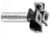 Amana RC-2250 Mini Spoilboard Surfacing - 1-1/2" Cutting Diameter; 1/2" Cutting Height; 1/2" Shank Diameter; 2-5/16" Overall Length; replacement knives: use AMANA HMA-12, HCK-40 for MDF, or AMA-12, RCK-70 for general purpose