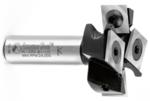 Amana RC-2250 Mini Spoilboard Surfacing - 1-1/2" Cutting Diameter; 1/2" Cutting Height; 1/2" Shank Diameter; 2-5/16" Overall Length; replacement knives: use AMANA HMA-12, HCK-40 for MDF, or AMA-12, RCK-70 for general purpose
