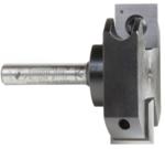 Amana RC-2256 Spoilboard Surfacing - 1-1/2" Cutting Diameter; 12mm Cutting Height; 6mm Shank Diameter; 1-11/16" Overall Length; HMA-12 Replacement Knife; 2-Wing Insert Carbide Knife, Rabbeting Flycutter, Leveler & Surface Planer