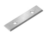 Amana RCK-50 Straight 2-Hole Insert Knife - 4 Cutting Edges; 50mm Length; 12mm Width; 1.5mm Thickness; 4mm Hole Diameter; 26mm CTC; 35 Degree Bevel; For General Purpose Wood, Chipboard, Plywood; Solid Carbide