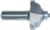 MAGNATE S4703 Classic Cove Router Bit - 5/16" Radius; 1/2" Shank Diameter; 11/16" Cutting Length; 1-1/2" Overall Diameter; 1-1/2" Shank Length; 2-Flute Carbide Tipped