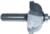 MAGNATE S4705 Classic Cove Router Bit - 1/2" Radius; 1/2" Shank Diameter; 7/8" Cutting Length; 1-3/4" Overall Diameter; 1-1/2" Shank Length; 2-Flute Carbide Tipped