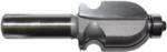 MAGNATE S5501 Face Molding Router Bit - 1-1/2" Cutting Length; 5/16" Bead Diameter; 7/8" Overall Diameter; 1-1/2" Shank Length; BR-03 Bearing; 1/2" Shank Diameter, 2-Flute Carbide Tipped