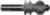 MAGNATE S5502 Face Molding Router Bit - 1-1/2" Cutting Length; 5/16" Bead Diameter; 7/8" Overall Diameter; 1-1/2" Shank Length; BR-03 Bearing; 1/2" Shank Diameter, 2-Flute Carbide Tipped