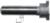 MAGNATE S7321 Drawer Lock Router Bit - 1/2" Cutting Height; 1/2" Shank Diameter; 1-1/2" Shank Length; 1" Overall Diameter; 2-Flute Carbide Tipped