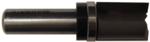 MAGNATE S7603 Pattern Router Bit - 3/4" Cutting Diameter; 1" Cutting Length; 1/2" Shank Diameter; 1-3/4" Shank Length; BR-09 Bearing; 2-Flute Carbide Tipped