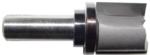 MAGNATE S7605 Pattern Router Bit - 1" Cutting Diameter; 1" Cutting Length; 1/2" Shank Diameter; 1-3/4" Shank Length; BR-15 Bearing; 2-Flute Carbide Tipped