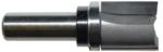 MAGNATE S7610 Pattern Router Bit - 7/8" Cutting Diameter; 1" Cutting Length; 1/2" Shank Diameter; 1-3/4" Shank Length; BR-30 Bearing; 2-Flute Carbide Tipped