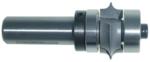 MAGNATE S7651 Leaf Edge Beading Carbide Tipped Router Bit - 1/8" Radius; 3/8" Cutting Length; 1/2" Shank Diameter; 1-3/4" Shank Length; 7/8" Overall Diameter; Comes with a Magnate BR-09 and BR-08 bearings.; 2-Flute Carbide Tipped