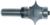 MAGNATE S7654 Leaf Edge Beading Carbide Tipped Router Bit - 3/8" Radius; 7/8" Cutting Length; 1/2" Shank Diameter; 1-3/4" Shank Length; 1-3/8" Overall Diameter; Comes with a Magnate BR-09 and BR-08 bearings.; 2-Flute Carbide Tipped