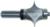 MAGNATE S7656 Leaf Edge Beading Carbide Tipped Router Bit - 1/2" Radius; 1" Cutting Length; 1/2" Shank Diameter; 1-3/4" Shank Length; 1-3/8" Overall Diameter; Comes with a Magnate BR-09 and BR-08 bearings.; 2-Flute Carbide Tipped