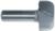 MAGNATE S7803 Bowl & Tray Plunge Router Bit - 1/4" Radius; 1-1/4" Cutting Diameter; 5/8" Cutting Height; 1/2" Shank Diameter; 1-1/2" Shank Length; 2-Flute Carbide Tipped