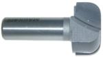 MAGNATE S7804 Bowl & Tray Plunge Router Bit - 1/4" Radius; 1-1/8" Cutting Diameter; 5/8" Cutting Height; 1/2" Shank Diameter; 1-1/2" Shank Length; 2-Flute Carbide Tipped