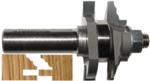 MAGNATE S9002 Stile & Rail (Cope and Stick) Reversible 1/2" Shank Router Bit For 3/4" to 7/8" Material - Classic Profile; 7/8" Cutting Height; BR-06 Bearing; 1-1/2" Shank Length, 1-5/8" Overall Diameter, 2-Flute Carbide Tipped