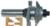 MAGNATE S9009 Stile & Rail (Cope and Stick) Reversible 1/2" Shank Router Bit For 3/4" to 7/8" Material - Cove & Bead Profile; 7/8" Cutting Height; BR-06 Bearing; 1-1/2" Shank Length, 1-5/8" Overall Diameter, 2-Flute Carbide Tipped