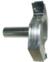 Magnate SBC178W2 Straight Spoilboard Surfacing Cutter - 1-7/8" Cutting Diameter; 1/2" Cutting Length; 1/2" Shank Diameter; 3 Wing