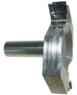 Magnate SBC4W3 Straight Spoilboard Surfacing Cutter - 4" Cutting Diameter; 1/2" Cutting Length; 3/4" Shank Diameter; 3 Wing