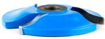 Amana SC402 Ogee Raised Panel Shaper Cutter For 3/4" Material - 1/2" & 3/4" Bore; 23/32" Cutting Height; 4-15/16" Overall Diameter; 1-15/32",7/8",7/8" Radius; Optional Rub Collar: C-004; Horizontal, 3-Wing, Carbide Tipped