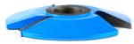 Amana SC504 Traditional Raised Panel Shaper Cutter For 3/4" Material - 17 Degree; 5/8" Cutting Height; 1" & 1-1/4" Bore; 5-1/2" Overall Diameter; C-017 Rub Collar; Horizontal, 3-Wing, Carbide Tipped