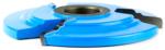 Amana SC528 Decorative Raised Panel Shaper Cutter For 5/8" Material - 5/8" Cutting Height; 1-1/2" Reveal ; 1" & 1-1/4" Bore; 5-1/2" Overall Diameter; 5/32" Radius; Optional Rub Collar: C-017; Horizontal, 4-Degree, 3-Wing, Carbide Tipped