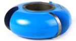 Amana SC532 Flute (Convex) Shaper Cutter - 1-1/4" Flute Height; 1" & 1-1/4" Bore; 5/8" Radius; 3-1/4" Overall Diameter; C-050 Rub Collar; 3-Wing, Carbide Tipped
