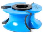 Amana SC570 Bullnose Shaper Cutter - 1-1/4" Bead Height; 1" & 1-1/4" Bore; 5/8" Radius; 3-9/16" Overall Diameter; 1-5/8" Cutting Height; C-040 Rub Collar; 3-Wing, Carbide Tipped
