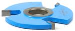 Amana SC611 Straight Edge Shaper Cutter - 1/4" Cutting Height; 1/2" & 3/4" Bore; 2-7/8" Overall Diameter; 3-Wing, Carbide Tipped