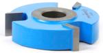 Amana SC614 Straight Edge Shaper Cutter - 1/2" Cutting Height; 1/2" Bore; 2" Overall Diameter; 3-Wing, Carbide Tipped