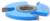Amana SC671 Straight Edge Shaper Cutter - 1/4" Cutting Height; 1/2" & 3/4" Bore; 2-3/4" Overall Diameter; 3-Wing, Carbide Tipped