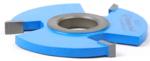 Amana SC671 Straight Edge Shaper Cutter - 1/4" Cutting Height; 1/2" & 3/4" Bore; 2-3/4" Overall Diameter; 3-Wing, Carbide Tipped
