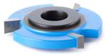 Amana SC672 Straight Edge Shaper Cutter - 1/4" Cutting Height; 1/2" & 3/4" Bore; 1-7/8" Overall Diameter; 3-Wing, Carbide Tipped