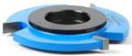Amana SC673 Straight Edge Shaper Cutter - 1/4" Cutting Height; 1" & 1-1/4" Bore; 3-3/8" Overall Diameter; 3-Wing, Carbide Tipped