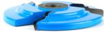 Amana SC694 Decorative Raised Panel Shaper Cutter For 5/8" Material - 5/8" Cutting Height; 1-1/2" Reveal ; 1/2" & 3/4" Bore; 5" Overall Diameter; 5/32" Radius; Optional Rub Collar: C-010; Horizontal, 4-Degree, 3-Wing, Carbide Tipped