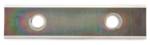 Amana SCK-50-DLC Straight 2-Hole Insert Knife - 2 Cutting Edges; 50mm Length; 12mm Width; 1.5mm Thickness; 4mm Hole Diameter; 26mm CTC; 45 Degree Bevel; For Micro-Finish General Purpose; Solid Carbide