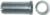 Magnate SCK10 Steel Router Collect Reducers - 10mm Inside Diameter; 1/2" Outside Diameter; 1-1/4" Overall Length