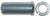 Magnate SCK56 Steel Router Collet Reducer - 5/16" Inside Diameter; 1/2" Outside Diameter; 1-3/16" Overall Length
