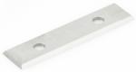 Amana SRK-50 Straight 2-Hole Insert Knife - 4 Cutting Edges; 50mm Length; 12mm Width; 1.5mm Thickness; 4mm Hole Diameter; 26mm CTC; 35 Degree Bevel; For Softwood/Hardwood; Solid Carbide