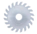 Amana SS100T20 Conical Type Scoring Sets Saw Blade - 100mm Diameter; 20 Tooth; 20mm Bore; 3.2mm - 4.2mm Kerf Range; 2.2mm Plate; 8 Degree Hook, Conical ATB Grind, Carbide Tipped