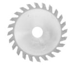 Amana SS120T20 Conical Type Scoring Sets Saw Blade - 120mm Diameter; 24 Tooth; 20mm Bore; 3.2mm - 4.2mm Kerf Range; 2.2mm Plate; 8 Degree Hook, Conical ATB Grind, Carbide Tipped