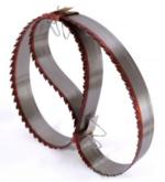 Skarpaz ST11131-A Stellite Tipped Resaw Bandsaw Blade - 2 Blades/Pack110-3/4" Length; 3" Width; 23 Gauge; 3/4" Pitch; Hitachi CB 75F Compatible; Tipped alternate tooth
