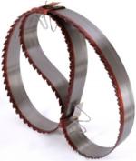Skarpaz ST174114 Stellite Tipped Resaw Bandsaw Blade - 174" Length; 4" Width; 20 Gauge; 1-1/4" Pitch; Hitachi CB 100F(A) Compatible; Tipped every tooth; 2 Blades/Pack