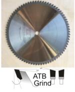 Magnate T0856 Thin Kerf Saw Blade, ATB Grind - 8" Diameter; 60 Tooth; 5/8" Bore; 10 degree Hook; .090" Kerf; .063" Plate